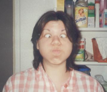 me being silly sometime in 2000